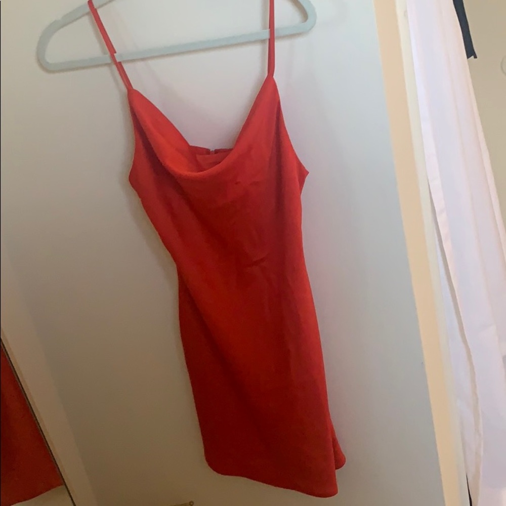 Urban Outfitters cowl neck slip dress